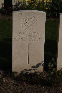 Coxyde Military Cemetery - Blissett, Samuel