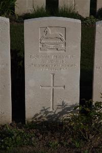 Coxyde Military Cemetery - Booth, Albert