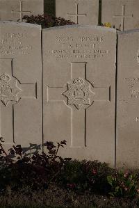 Coxyde Military Cemetery - Booth, Frederick Arthur