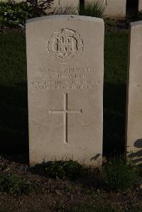 Coxyde Military Cemetery - Bowler, Ernest James