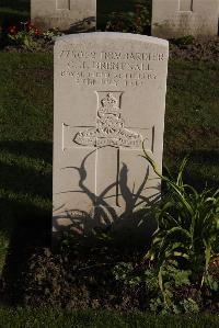 Coxyde Military Cemetery - Brentnall, Charles Joseph