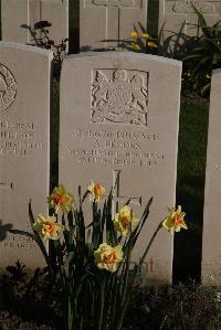 Coxyde Military Cemetery - Brooks, Albert