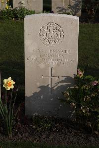 Coxyde Military Cemetery - Brooks, G