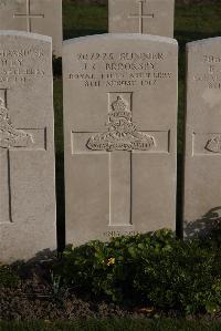 Coxyde Military Cemetery - Brooksby, John Clements