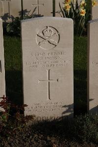 Coxyde Military Cemetery - Brown, Alfred Stokes