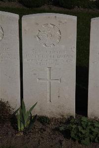 Coxyde Military Cemetery - Brown, David Scott