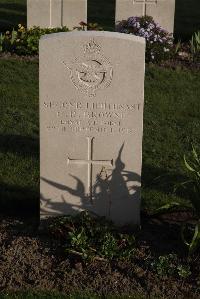 Coxyde Military Cemetery - Browne, Charles Redmond