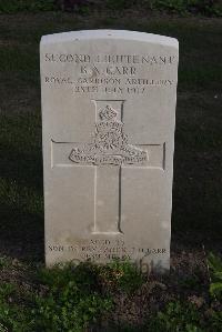 Coxyde Military Cemetery - Carr, Basil Alderson