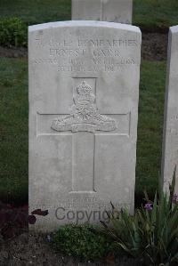 Coxyde Military Cemetery - Carr, Ernest