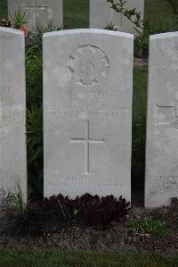 Coxyde Military Cemetery - Caw, Harry