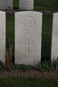 Coxyde Military Cemetery - Christie, W F