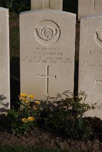 Coxyde Military Cemetery - Cockburn, Thomas