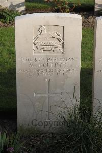 Coxyde Military Cemetery - Collett, W