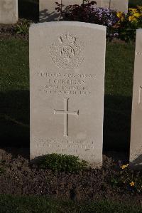 Coxyde Military Cemetery - Corrigan, J