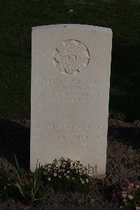 Coxyde Military Cemetery - Cowden, Alexander