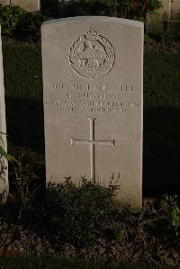 Coxyde Military Cemetery - Culshaw, H