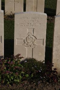 Coxyde Military Cemetery - Curren, A