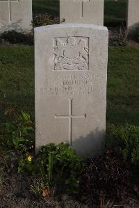 Coxyde Military Cemetery - Daubney, Ernest Edward