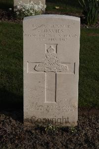 Coxyde Military Cemetery - Davies, Joseph