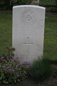 Coxyde Military Cemetery - Davis, Haydn Clifford