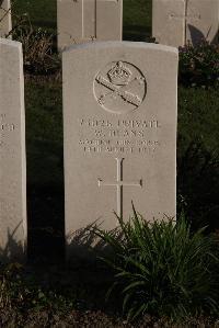 Coxyde Military Cemetery - Deans, W