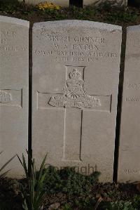 Coxyde Military Cemetery - Eaton, William Stanley