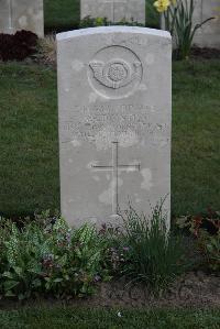 Coxyde Military Cemetery - Edginton, A