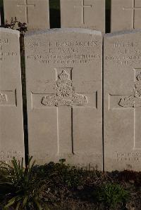 Coxyde Military Cemetery - Evans, Ernest