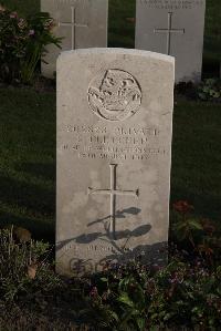 Coxyde Military Cemetery - Fletcher, Simeon