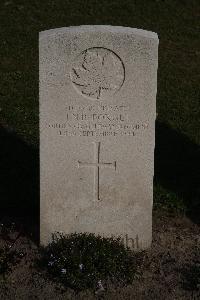 Coxyde Military Cemetery - Forget, Joseph N. B.