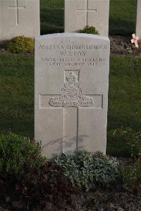 Coxyde Military Cemetery - Foy, W J