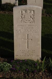 Coxyde Military Cemetery - Fraser, Archie