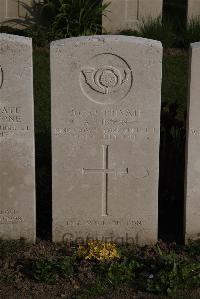 Coxyde Military Cemetery - Gibson, Albert