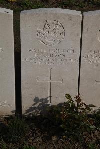 Coxyde Military Cemetery - Gibson, Ernest Alfred