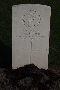 Coxyde Military Cemetery - Gilmour, S