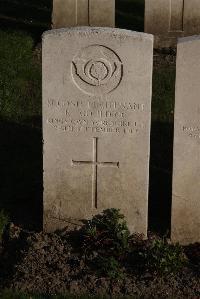 Coxyde Military Cemetery - Goulding, Reginald