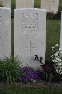 Coxyde Military Cemetery - Hackett, George