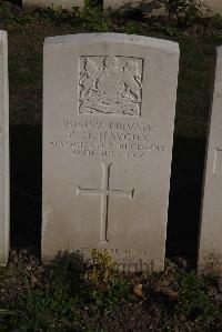 Coxyde Military Cemetery - Haycox, Edwin Harold