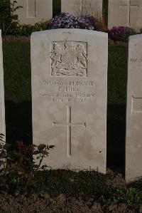 Coxyde Military Cemetery - Hill, Edwin