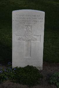 Coxyde Military Cemetery - Hodgkinson, George Herbert