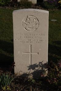 Coxyde Military Cemetery - Holland, H