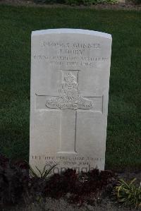 Coxyde Military Cemetery - Huby, Joseph