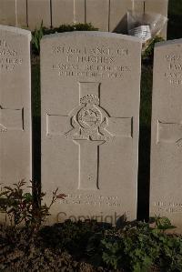 Coxyde Military Cemetery - Hughes, Edwin