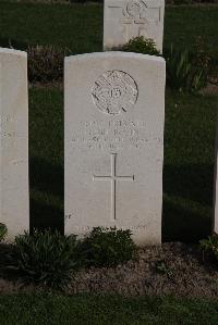 Coxyde Military Cemetery - Irvine, Hugh