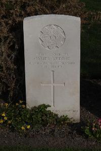 Coxyde Military Cemetery - Keddie, James