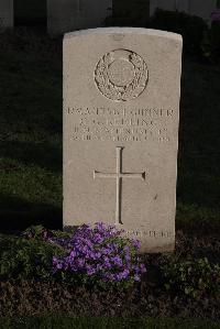 Coxyde Military Cemetery - Keeling, Cyril Grantham