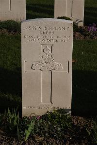 Coxyde Military Cemetery - Kerr, J