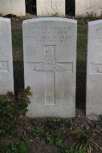 Coxyde Military Cemetery - Lancaster, F