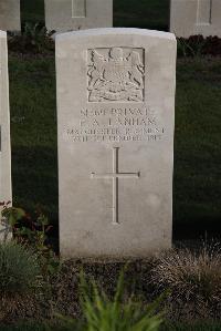 Coxyde Military Cemetery - Lanham, Ernest Albert