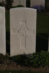 Coxyde Military Cemetery - Lord, J